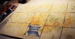 Step Two: Prepping Bathroom Tile 